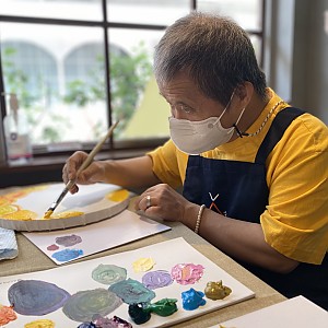 소그룹ILP-'함께하는 ILP' 「수채화그리기」2회차 체험